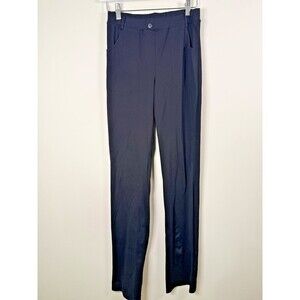 Yogipace Women's Black Dress Pants Slim Tapered Button S